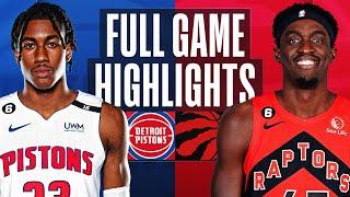 PISTONS at RAPTORS | FULL GAME HIGHLIGHTS | March 24, 2023