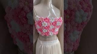 Crochet top 3.0 #like #share #subscribe #crochet #handmade #fashion #womanhood