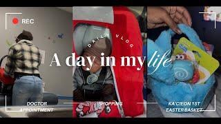 Day In The Life Of A Young Mom🩵|First time mom| Breast feeding 101 || Doctors Appointment