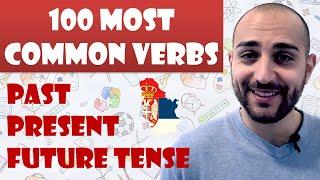Learn Serbian  Past, Present, and Future Tenses explained  100 most common verbs