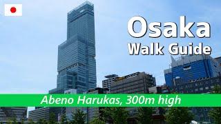 【 Abeno Harukas 】300m high,  The second tallest indoor observatory in Japan  / OSAKA WALK GUIDE