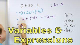 Understand Variables and Expressions in Math - [7-3-1]