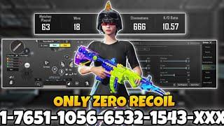 NEW UPDATE 3.5BEST SENSITIVITY CODE + CONTROL SETTINGS PUBG MOBILE/BGMI SENSITIVITY 2024