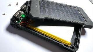 Solar Powerbank Teardown