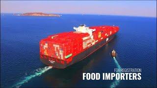 FDA Facility Registration for Food Importers