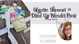 MUST SEE! Use the Glycerin Shimmer to Give New Life to Blender Pens!