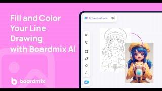 Fill and Color Your Drawings with Boardmix AI!