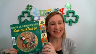 Happy St Patricks Day Curious George | Circle Story Time with Ms Julie