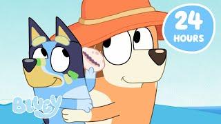 LIVE: 24 HOURS+ Bluey Episodes in HD! ️   | 18 FULL EPISODES | Bluey