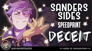 D̸͉̄Ë̶̪́C̶̳̾Ę̴͊Î̸̗T̸͍͝ | Sanders Sides Speedpaint