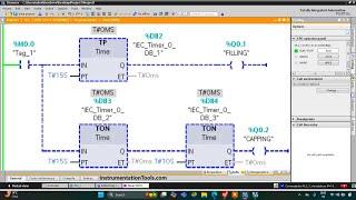 Siemens PLC Programming for Conveyor-Based Bottle Filling and Capping