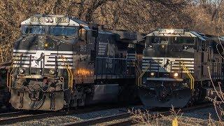 Winter on the Norfolk Southern Washington District, H Line, B Line, and Valley Line