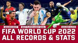 FIFA WORLD CUP 2022 ALL RECORDS & STATS | CHAMPIONS | GOLDEN BALL | FIFA WORLD CUP 2022 QATAR