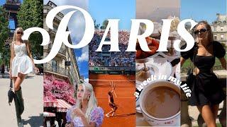 PARIS: week in my life at roland garros, favorite cafes, shopping & more 