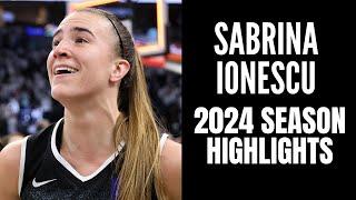 Sabrina Ionescu 2024 New York Liberty Highlights