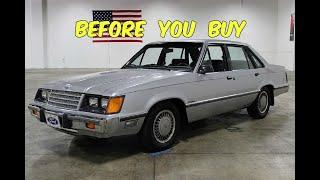 Dont Let the Mustang Guys See This!! Before You Buy 1984-1985 Ford LTD LX Fox Body