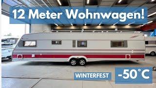 Größter Wohnwagen der Welt 2024! BIS -50°C winterfest! KABE Grave Imperial 1000 TDL KS