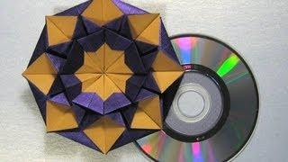 Origami Instructions: CD/DVD Case "Star Helena" by Carmen Sprung