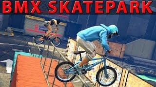 GTA 5 EPIC BMX RAMPS #2 (GTA 5 skatepark stunts)