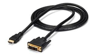 6 ft HDMI to DVI-D Cable - HDMIDVIMM6 | StarTech.com