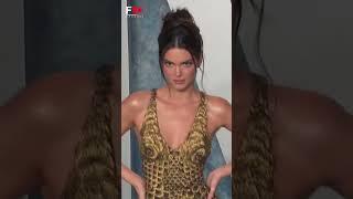 KENDALL JENNER in J.P. Gaultier vintage at Vanity Fair Oscar Party 2023 - Fashion Channel #shorts