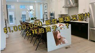 美国华盛顿看新房｜1百万美元能买到什么样的房子？| $1M townhouse tour in washington DC