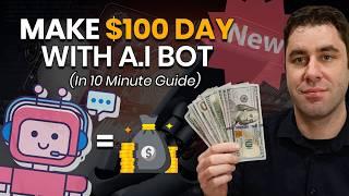 Easy Way To Make Money Online Using A.I For Beginners In 2024! ($100/Day)