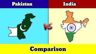 Let's Compare Pakistan VS India | Country Comparison | Data Duck
