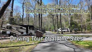 Cades Cove Campground Sites Information Driving Tour Great Smoky Mountain National Park 2024