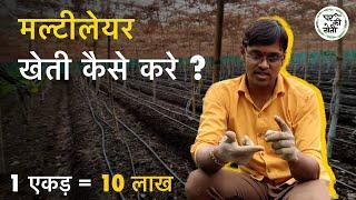 Worlds Best Organic Farming model | 5 Level Multilayer Farmer Akash Chaurasia