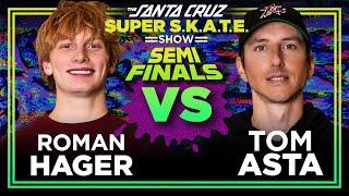 Bigger Board w/ Each Letter?! Roman Hager vs Tom Asta SEMI-FINALS Round 2