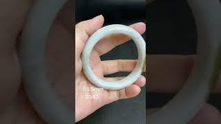 55.5mm natural jade bangle Z342