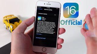 iOS 16 Official is here - How to install Right NOW