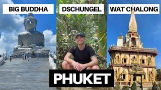 Dschungel-Wanderung zum BIG BUDDHA von Phuket & WAT CHALONG Tempel | Thailand Vlog 