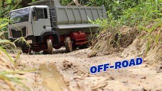 Best Equipment Construction Site Remote Control OFF-ROAD 8x8 Heavy Truck Build New Road Connecting