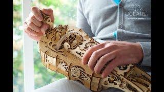 The Ugears Hurdy-Gurdy: inspired by medieval craftsmen & engineered with love for music