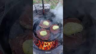 Garlic Butter Steak and Shrimp | Over The Fire Cooking by Derek Wolf