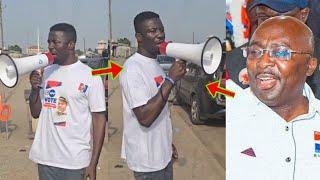 See How Kwaku Manu Is Hilariously Campaigning For The Ruling Government