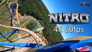 Official Nitro POV 2021 - 4K 60fps - Six Flags Great Adventure