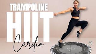 30 MIN Rebounding HIIT Workout | At Home Fat Burning CARDIO Mini Trampoline