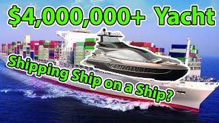 Shipping a $4,000,000+ YACHT on a Mega-Ship || Across the world in 40 days Life at Sea VLOG