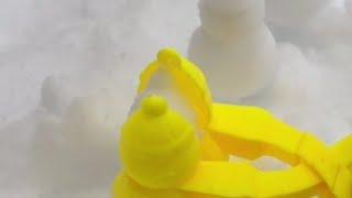 LIVE ASMR SUPER CRUNCHY CUTE SNOW MAN|THE MAKING #shortsfeed #satisfying #trending