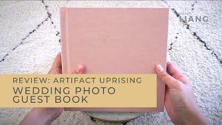 Artifact Uprising Wedding Guest Book (Layflat Photo Album) REVIEW