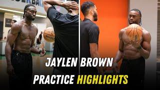 Jaylen Brown Celtics Practice Highlights | Behind the Scenes