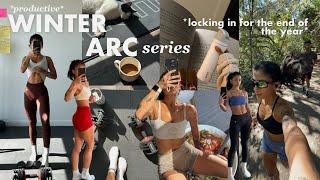 Winter Arc Vlog | how I'm *locking in* with healthy habits & consistency for the end of the year