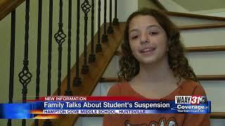 STUDENT WHO SET OFF HAMPTON COVE "FALSE ALARM" SHARES HER STORY