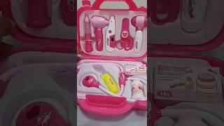 Satisfying with Unboxing Pink Medical Kit Doctor Set||ASMR Toys#miniature #doctorsettoys