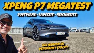 Elektroauto XPeng P7 Megatest. Elektroauto mit top Preis Leistung.