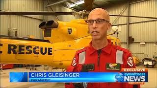 Helicopter rescue at Lesmurdie Falls | Critical Care Paramedics | St John WA