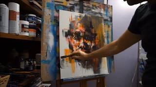 acrylic portrait full video